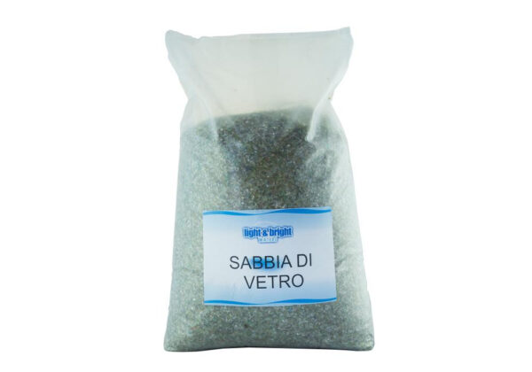 Sabbia di  vetro sacco 25kg